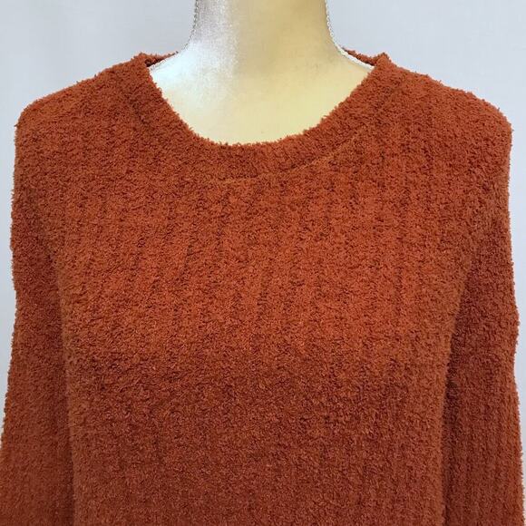 Crave Fame NWT Burnt Orange Soft Sweater Juniors XL - Picture 2 of 9
